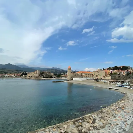 4pa32 Dans Avec Piscine Et Parking Collioure