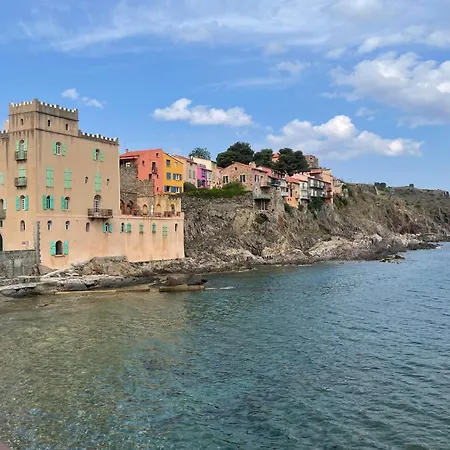 4pa32 Dans Avec Piscine Et Parking Apartmán Collioure